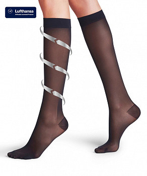 Гольфы женские Women's Knee socks Leg Energizer 30 Lufthansa