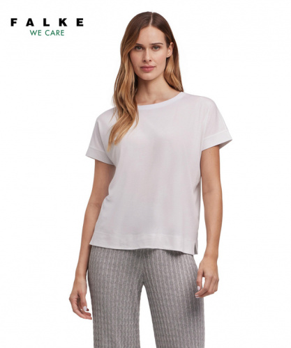 Блуза женская Women T-Shirt Boat-neck (Размер: M; Состав: лиоцелл :67%; хлопок 33%; Цвет: белый 2000;)