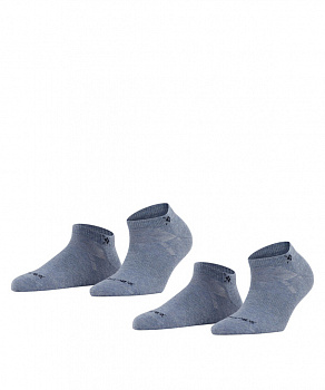 Носки женские Woman socks Burlington Everyday 2-Pack sneaker 