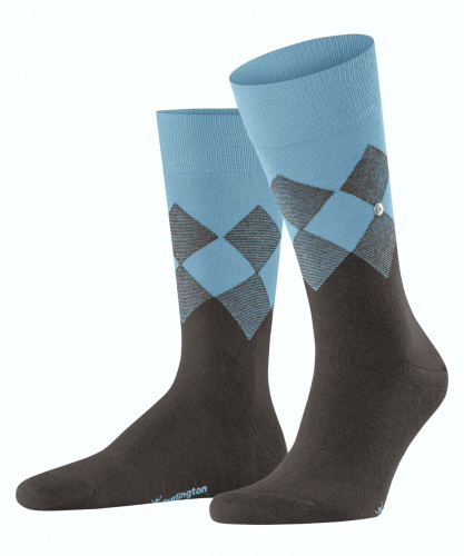 Носки мужские Men socks Burlington Hampstead Men Socks  (Размер: 40-46; Состав: хлопок 84% полиамид 16%; Цвет: коричневый 5233;)