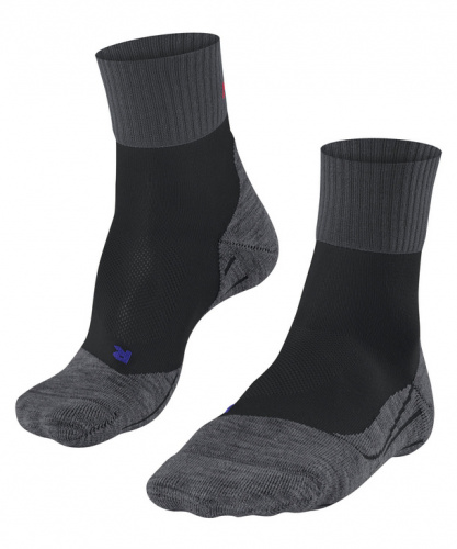 Носки мужские TK2 Short Cool Men Trekking Socks (Размер: 39-41; Состав: полипропилен 42%, полиамид 15%, лиоцелл 30%; полиэстер 12%;эластан 1%; Цвет: черный 3008;)
