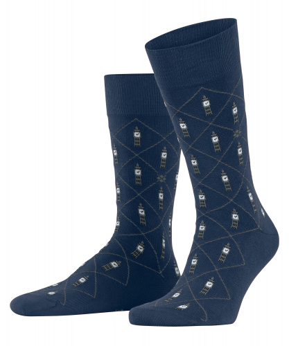 Носки мужские Big ben Men Socks (Размер: 40-46; Состав: хлопок 74%; полиамид 24% эластан 2%; Цвет: синий 6000;)