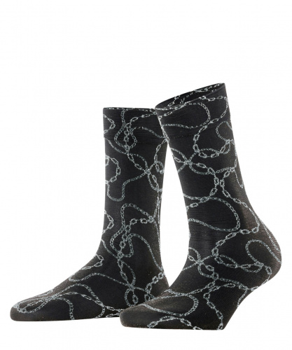Носки женские Women Socks Jewel Case (Размер: 35-38; Состав: полиамид 70%; металлизированная нить 21%; эластан 9%; Цвет: черный 3103;)