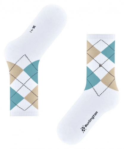 Носки женские Women socks  Rib Courtside (Размер: 36-41; Состав: хлопок 80%; полиамид 17%; эластан 3%; Цвет: белый 2001;)