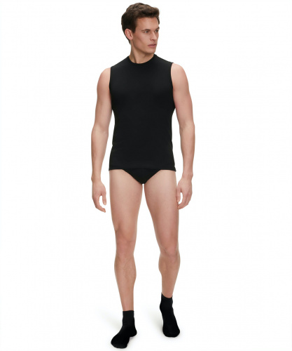 Майка мужская 2-Pack Men Top Round-neck  (Размер: L ; Состав: хлопок 96%; эластан 4%; Цвет: черный 3000;) Майка мужская 2-Pack Men Top Round-neck  (Размер: L ; Состав: хлопок 96%; эластан 4%; Цвет: черный 3000;)