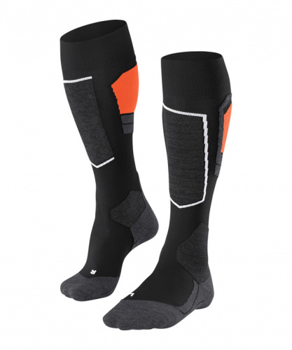 Гольфы мужские Knee socks Men Skiing 4 (Размер: 39-41; Состав: Полипропилен 45%; акрил 20%; шерсть 20%; полиамид 15%; Цвет: черный 3008;)