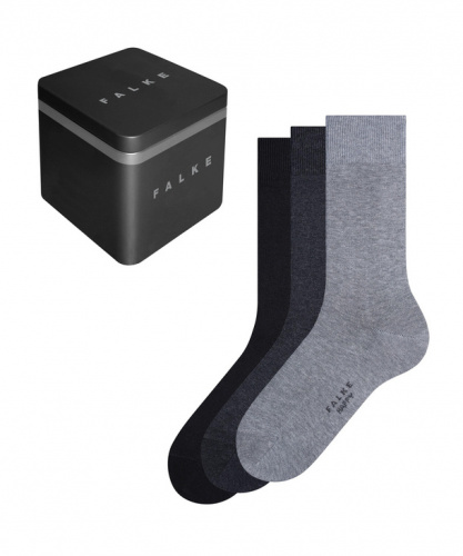 Набор мужской Happy Box 3-Pack Men Socks (Размер: 39-42; Состав: Хлопок 80%; полиамид 18%; эластан 2%; Цвет: 0010;)