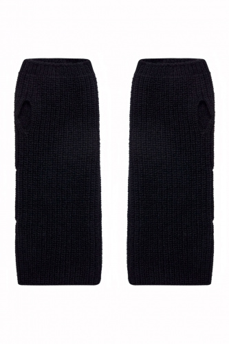 Митенки (Размер:one size; состав:шерсть 100%; цвет:черный 3000)