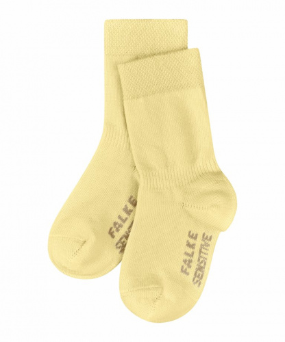 Носки детские Children sock Sensitive baby   (Размер: 62-68; Состав: хлопок 92%; полиамид 7%; эластан 1%; Цвет: желтый 1670;)
