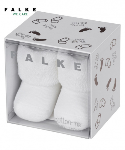 Набор Erstling Babies Socks (Размер: 62-68; Состав: хлопок 89%; полиамид 10%, эластан 1%; Цвет: белый 2000;)