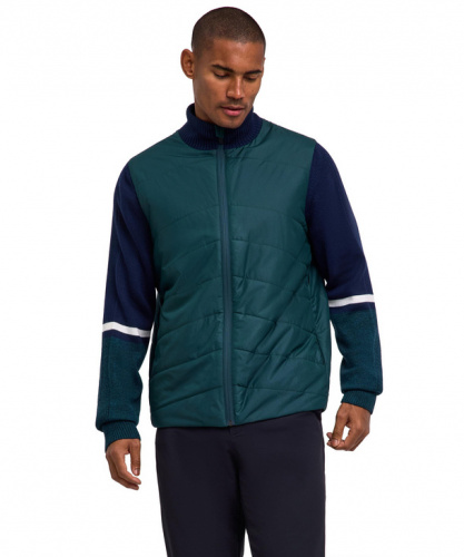 Куртка мужская Hybrid Men  Jacket  (Размер: L ; Состав: шерсть 50%; акрил 50% ; 100 % полиэстер; Цвет: зеленый 7385;)