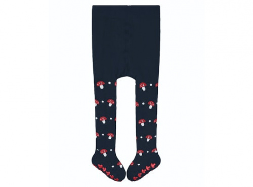 Колготы детские Children tights Mushroom (Размер: 62-68; Состав: Хлопок 79%; полиамид 21%; Цвет: синий 6120;)