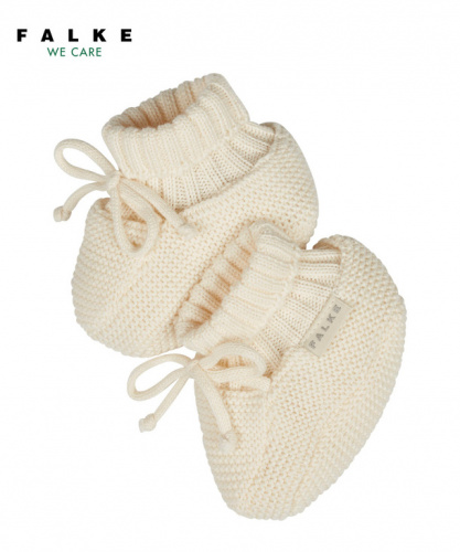 Пинетки Knitted Bootsock Babies Boot socks (Размер: 62-68; Состав: хлопок 100%; Цвет: молочный 2022;)
