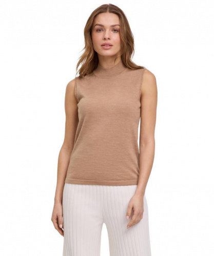 Топ женский Women Top  (Размер: M; Состав: шерсть 100%; Цвет: коричневый 5038;)