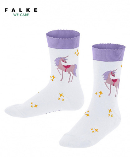 Носки детские Magic Unicorn Kids Socks (Размер: 35-38; Состав: хлопок 80%; полиамид 17%; эластан 2%;металлизированный полиамид 1%; Цвет: белый 2000;)