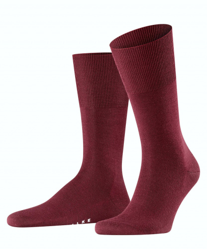 Носки мужские Men socks Airport (Размер: 39-40; Состав: Шерсть 60%, хлопок 23%, полиамид15%, эластан 2%; Цвет: бордовый 8596;)