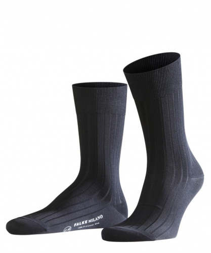 Носки мужские Men socks Milano (Размер: 39-40; Состав: Хлопок 97%; полиамид 3%; Цвет: темно-синий 6370;)