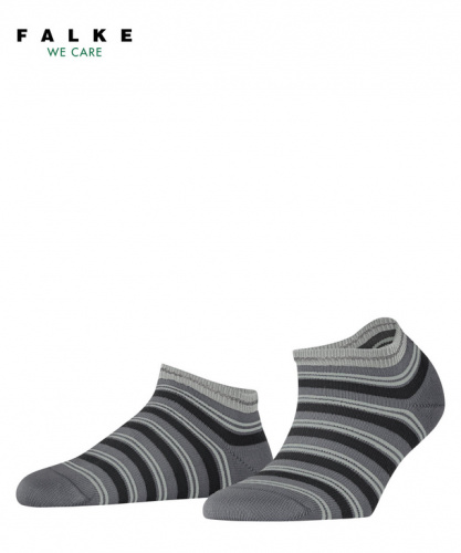 Носки женские Smart Stripe Women Sneaker socks (Размер: 39-42; Состав:  хлопок 93%, полиамид 7%; Цвет: серый 3240;)