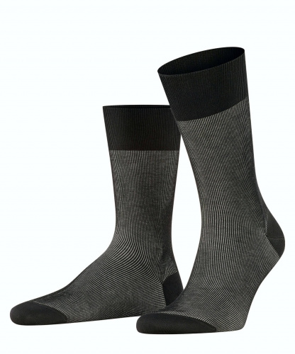 Носки мужские Men socks Fine Shadow (Размер: 39-40; Состав: Хлопок 80%; полиамид 20%; Цвет: черный 3000;)