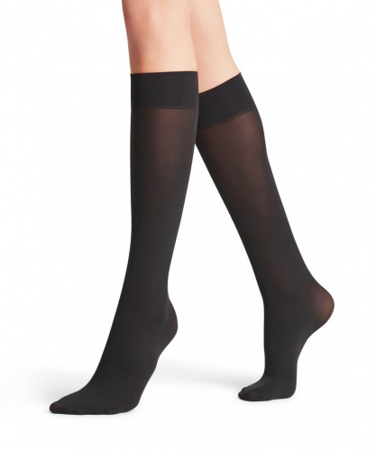 Гольфы женские Women's Knee socks 50 DEN FALKE Pure Matt (Размер: 35-38; Состав: полиамид 91%; эластан 9%; Цвет: черный 3009;) Гольфы женские Women's Knee socks 50 DEN FALKE Pure Matt (Размер: 35-38; Состав: полиамид 91%; эластан 9%; Цвет: черный 3009;)