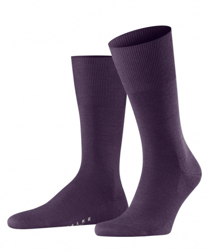 Носки мужские Men socks Airport FW25/26 (Размер: 39-40; Состав: шерсть 60%, хлопок 23%, полиамид15%, эластан 2%; Цвет: фиолетовый 8761;)