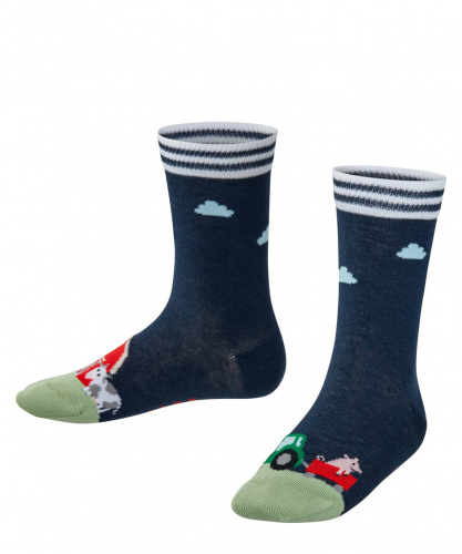 Носки детские  Kids Socks Farm Life (Размер: 23-26; Состав: хлопок 75%; полиамид 24% эластан 1%; Цвет: темно-синий 6116;)