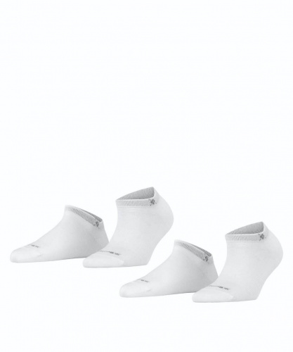 Носки женские Woman socks Burlington Everyday 2-Pack sneaker  (Размер: 36-41; Состав: Хлопок 72%; полиамид 25%; эластан 3%; Цвет: белый 2000;) Носки женские Woman socks Burlington Everyday 2-Pack sneaker  (Размер: 36-41; Состав: Хлопок 72%; полиамид 25%; эластан 3%; Цвет: белый 2000;)
