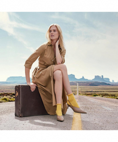 Носки женские Active Breeze Women Socks  (Размер: 39-42; Состав: лиоцелл 70%; полиамид 28%; эластан 2%; Цвет: желтый 1265;)