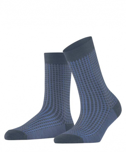 Носки женские Women's socks Softmerino  (Размер: 39-40; Состав: шерсть 56%; полиамид 32%;хлопок 11%;эластан 1%; Цвет: синий 6491;)