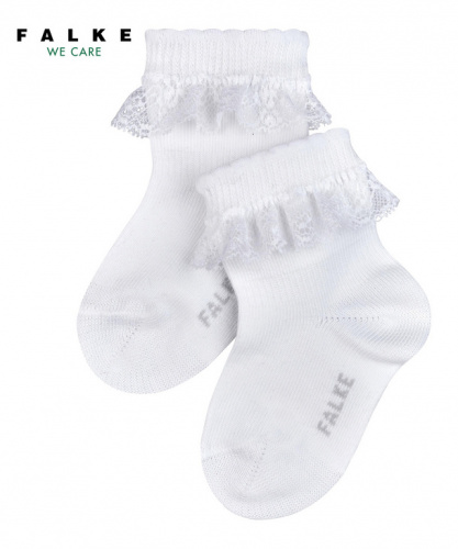 Носки детские Children sock Romantic Lace baby (Размер: 62-68; Состав: Хлопок 76%; полиамид 22%; эластан 2%; Цвет: белый 2000;)