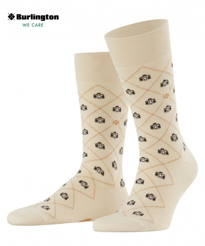 Носки мужские Snapshots Men Socks (Размер: 40-46; Состав: хлопок 73%; полиамид 25%;эластан 2%; Цвет: бежевый 4077;)