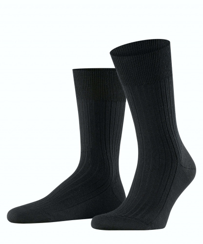 Носки мужские Men socks Bristol (Размер: 39-40; Состав: Шерсть 91%; полиамид 9%; Цвет: черный 3000;)