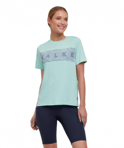 Футболка женская  Women Trekking T-Shirt Round-neck (Размер: XS; Состав: полиэстер 100%; ; Цвет: бирюзовый 7439;)