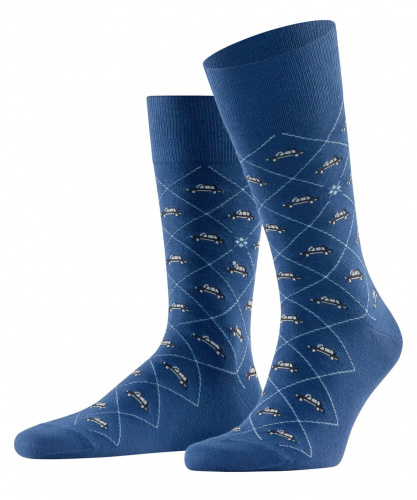 Носки мужские Black cab Men Socks (Размер: 40-46; Состав: хлопок 73%; полиамид 25%; эластан 2%; Цвет: синий 6000;)