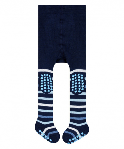 Колготы детские Children tights Multi Stripe  (Размер: 74-80; Состав: Хлопок 84% полиамид 16%; Цвет: синий 6127;)