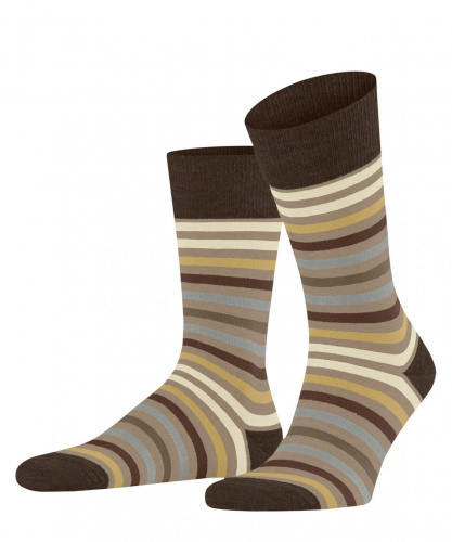 Носки мужские Tinted Stripe Men Socks FW25/26 (Размер: 39-42; Состав: шерсть 46%; полиамид 28%; хлопок 26%; Цвет: бежевый 4380;)