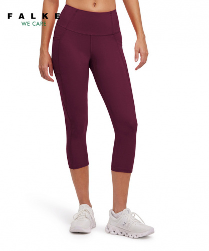 Брюки-леггинсы женские Women Training Tights (Размер: M; Состав: полиамид 56%; эластан 44%; Цвет: бордовый 8526;)