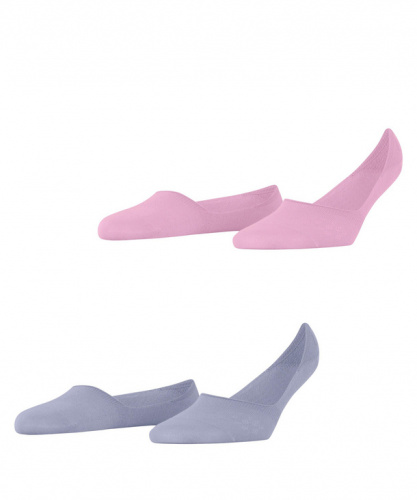 Подследники женские Women's footprints Burlington everyday 2-pack (Размер: 35-36; Состав: хлопок 74%; полиамид 23% эластан 3%; Цвет: лавандовый 8394;)