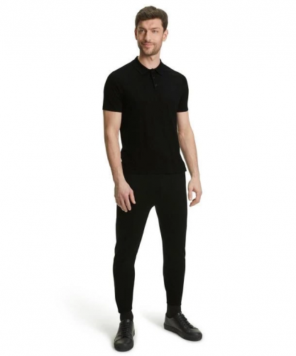 Сорочка мужская Men Polo-Shirt  (Размер: L ; Состав: шерсть 100%; Цвет: черный 3000;)