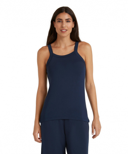 Топ женский Women top pleasantly soft daily comfort (Размер: L ; Состав:  хлопок 47%, модал 46%, эластан 7%; Цвет: темно-синий 6116;) Топ женский Women top pleasantly soft daily comfort (Размер: L ; Состав:  хлопок 47%, модал 46%, эластан 7%; Цвет: темно-синий 6116;)