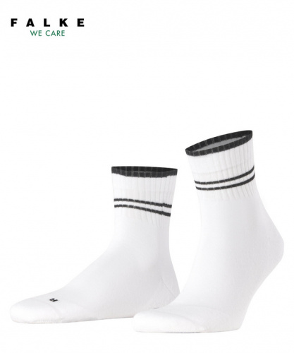 Носки мужские Run Rib Legacy Short socks (Размер: 39-41; Состав: хлопок 70%; полиамид 28% эластан 2%; Цвет: белый 2030;)