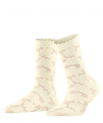 Носки женские Women's socks Hydrangea  (Размер: 35-38; Состав: полиамид 89%; эластан 11%; Цвет: ванильный 2059;)