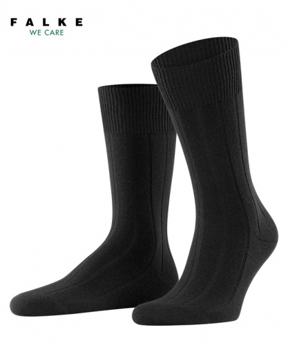 Носки мужские Men socks Lhasa Rib   (Размер: 39-42; Состав: шерсть 32%, кашемир 18%, полиамид 23%, вискоза 27%; Цвет: черный 3000;) Носки мужские Men socks Lhasa Rib   (Размер: 39-42; Состав: шерсть 32%, кашемир 18%, полиамид 23%, вискоза 27%; Цвет: черный 3000;)