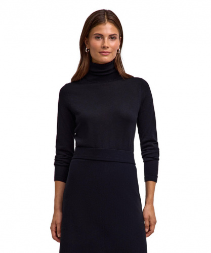 Водолазка женская women rollneck (Размер: L ; Состав: шерсть 100%; Цвет: черный 3000;)