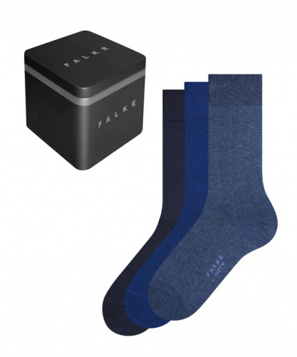 Набор мужской Happy Box 3-Pack Men Socks (Размер: 39-42; Состав: Хлопок 80%; полиамид 18%; эластан 2%; Цвет: 0020;)