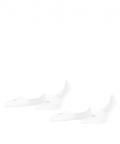 Подследники мужские 	Everyday 2-Pack Men No Show Socks																									 (Размер: 39-40; Состав: хлопок 80%; полиамид 17%; эластан 3%; Цвет: белый 2000;)