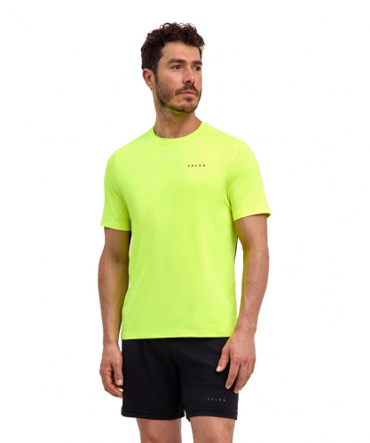 Фуболка мужская  Men Running T-Shirt Round-neck (Размер: L ; Состав: полиэстер 87%; эластан 13%; Цвет: желтый 1690;)
