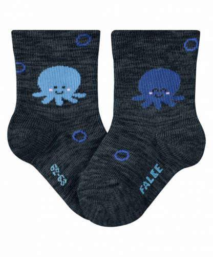 Носки детские Children socks Squid  (Размер: 62-68; Состав: Хлопок 88%; полиамид 11%, эластан 1%; Цвет: синий 6120;)