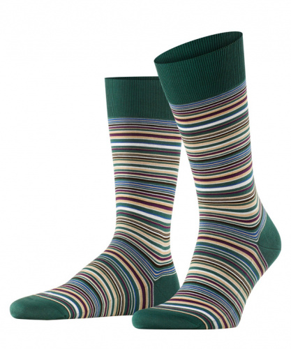 Носки мужские Men socks Microblock (Размер: 39-40; Состав: хлопок 91%, полиамид 6%, эластан 3%; Цвет: зеленый 7441;)