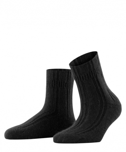 Носки женские Women's socks Bedsock (Размер: 35-38; Состав: Полиамид 50%; ангора 48%; эластан 2%; Цвет: черный 3009;)